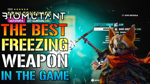 Biomutant: How To Get The "Gong Mace" The BEST FREEZING W...