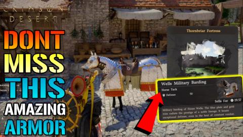 Crimson Desert: "Military Tack" Horse Armor Guide! DONT M...