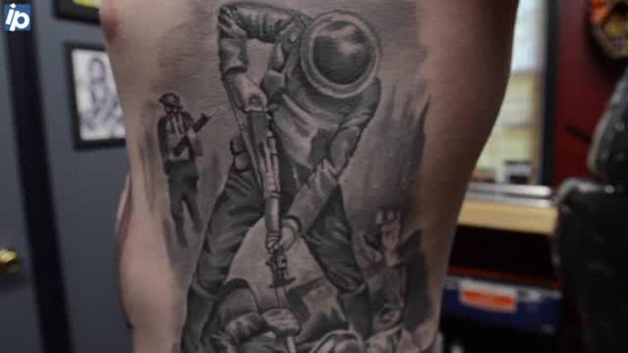 Battlefield cross  I tattoo Tattoos Ink