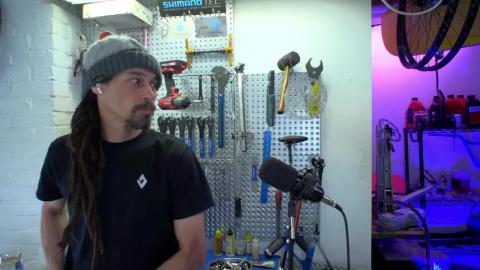 Late Night Bike Repair 