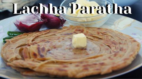 Punjabi Lachha Paratha- Whole Wheat Layered Paratha (Brea...