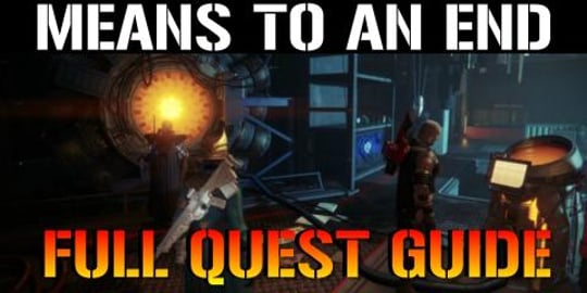 Destiny 2: Season Of Arrivals | MEANS TO AN END (Full Que...