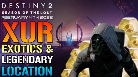 Destiny 2: XUR EXOTICS & LOCATION! Where Is XUR Today? (F...