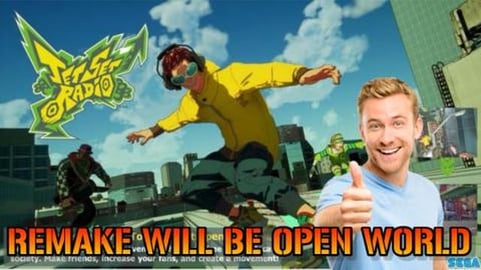 Jet Set Radio Remake Will Be Open World! Here's Everythin...