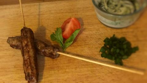 Minted Lamb Skewers / Kebab
