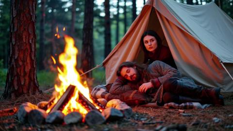 Peaceful Traveler's Rest   Medieval Journey Music with Fi...