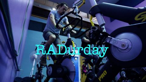 Spin Class and BMX Tricks. on this weeks Radurday Adventu...