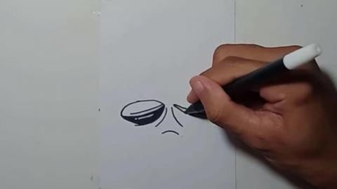 Drawing Graffity Character allen smoking weed shorts