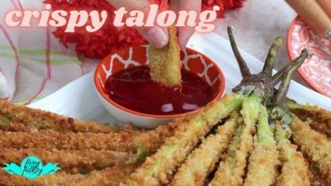 Super Crispy Talong (Fried Eggplant) - So easy!