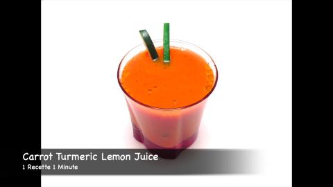 My Energy Boost: Carrot Turmeric Lemon Juice (shorts)