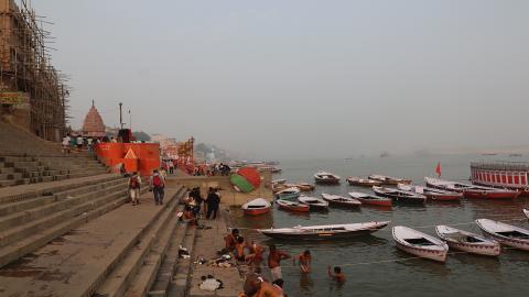 Varanasi India Part 3 of 3 - After Dark Street Life, Nigh...