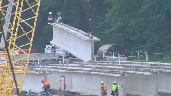 Progress continues on US 231 bridges