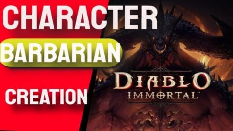 Diablo Immortal Character Creation