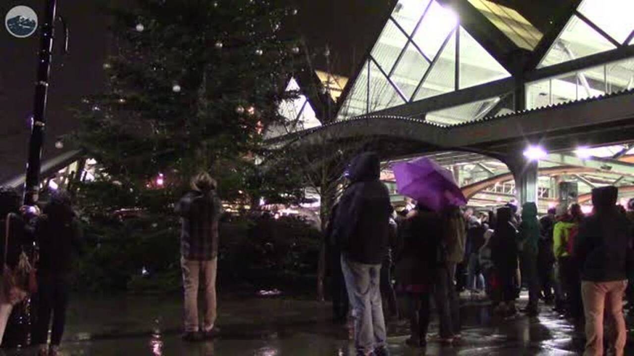 Watch highlights from the tree lighting ceremony in Bellingham