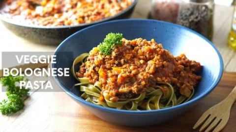 Veggie Bolognese Pasta