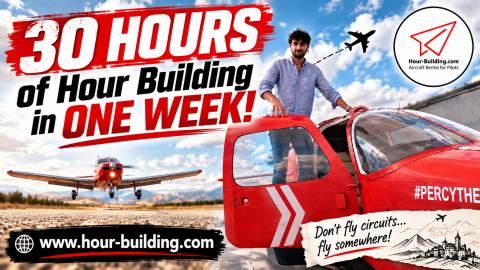 Flying an aircraft for 20 hrs in one week