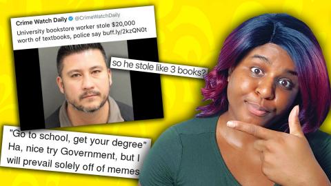 This Guy Stole $20K Worth Of Textbooks Because He Wanted ...