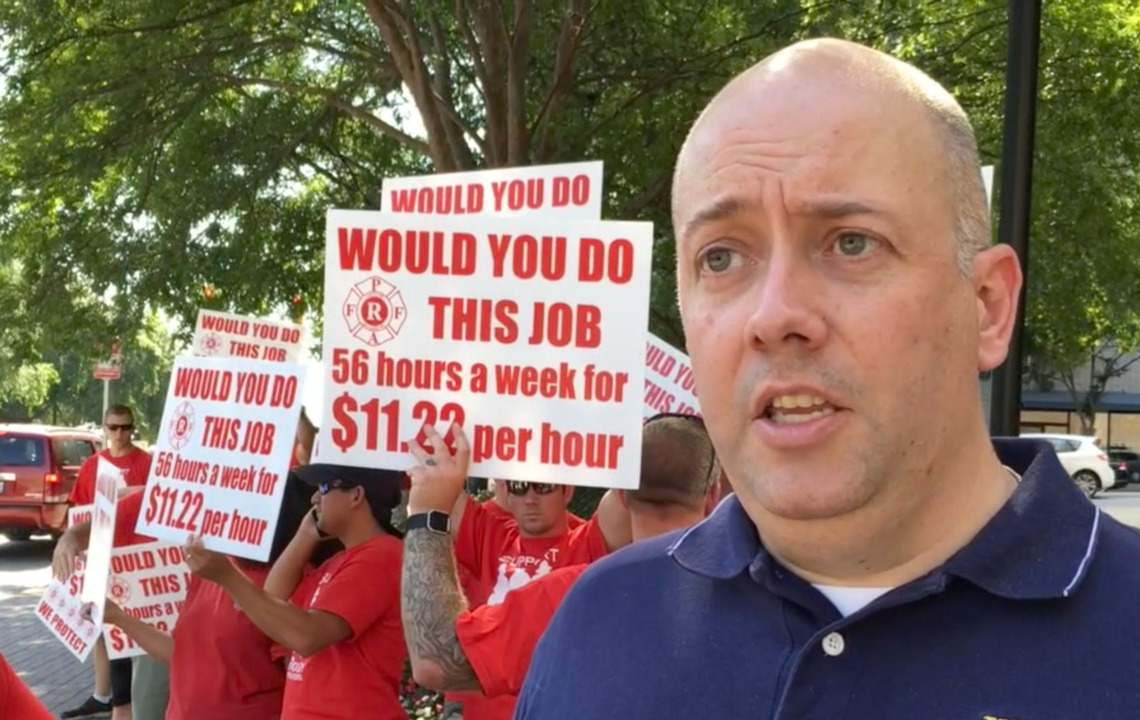 Raleigh Public Safety Employees Protest Council Decision On Pay Raises ...