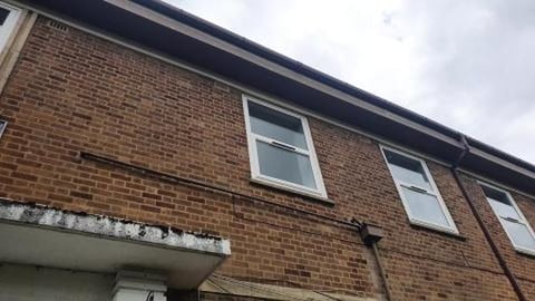 Old abandoned war base