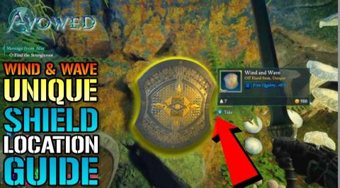 Avowed: "Wind & Wave" Unique Shield Location Guide! How T...
