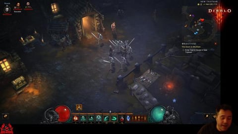 Diablo 3 Playthrough Necromancer // Act 1 Part 16 The Fal...