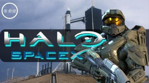 Halo SpaceX Launch