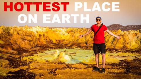 The HOTTEST PLACE on EARTH (Danakil Depression Ethiopia)