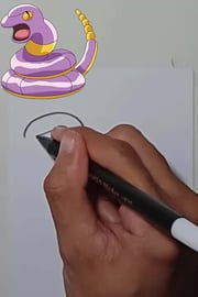 Draw pokemon ekans shorts