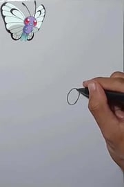 My drawing pokemon BUTTERFREE