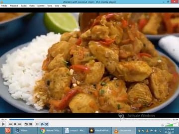 chicken with coconut 