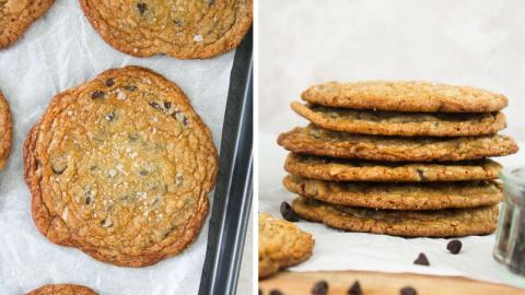 Thin and Crispy Chocolate Chip Cookies