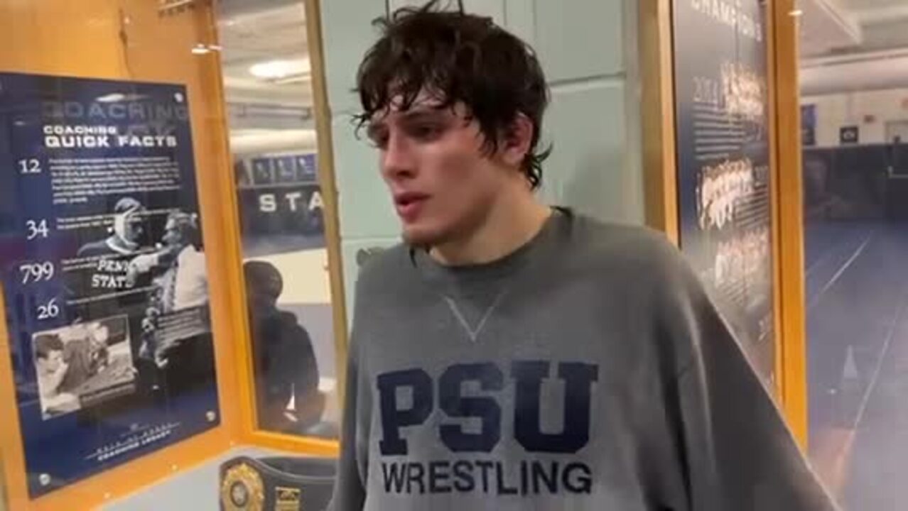 Penn State wrestler Levi Haines talks BJC duals Centre Daily Times