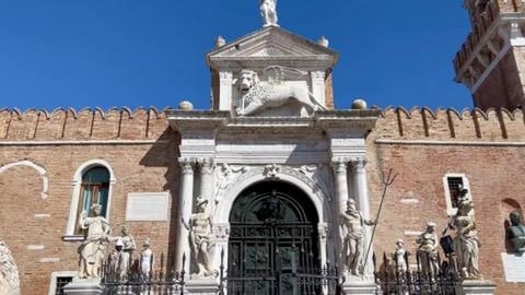 The Venetian Arsenal (in Venice, Italy)