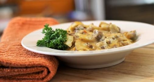 How to Make Hamburger Potato Casserole | It's Only Food w...