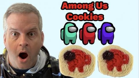 Among Us Cookies _ How to Make Among Us Sugar Cookies