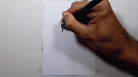 Drawing Grafiti Cartoon TROLL shorts