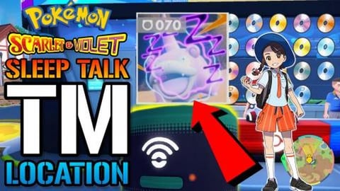Pokemon Scarlet & Violet "Sleep Talk" TM! Where To Find T...