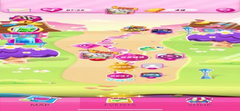 Candy Crush: 17/8 gameplay (level 6233)