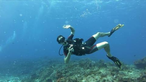 Scuba Diving in Cozumel, Mexico