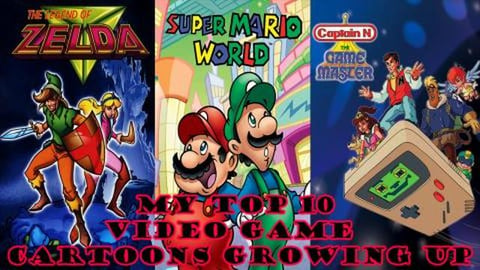 My Top 10 Video Game Cartoons Growing Up - Part 2