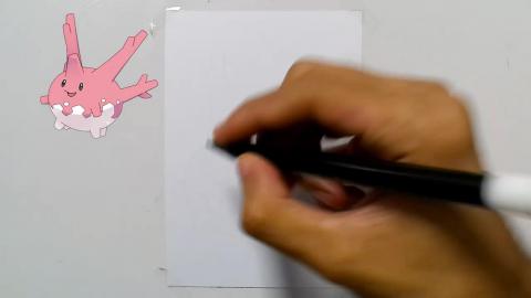 Drawing Pokemon Corsola