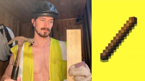 How To Make A STICK In Minecraft