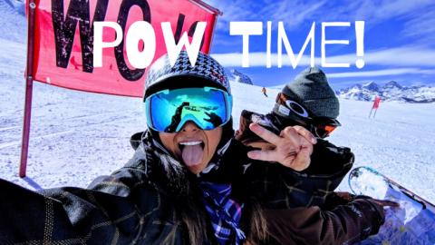 Snowboarding in Action