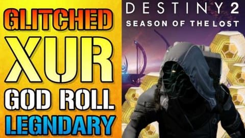 Destiny 2: GLITCHED XUR! Is Here! GOD ROLL Legendary Weap...