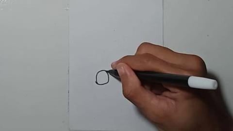 Drawing Grafiti Cartoon SKI MASK ON SPACE