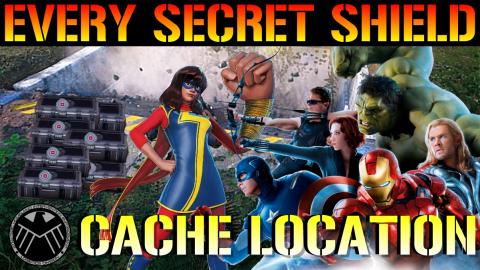 Marvel's Avengers: EVERY SECRET SHIELD CACHE LOCATION! IN...