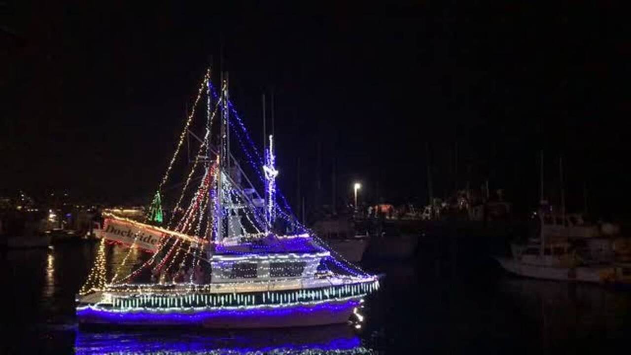 Video Lighted Boat Parade in Morro Bay News Tribune