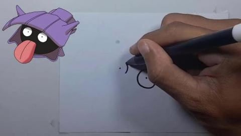 Drawing Pokemon SHELLDER shorts