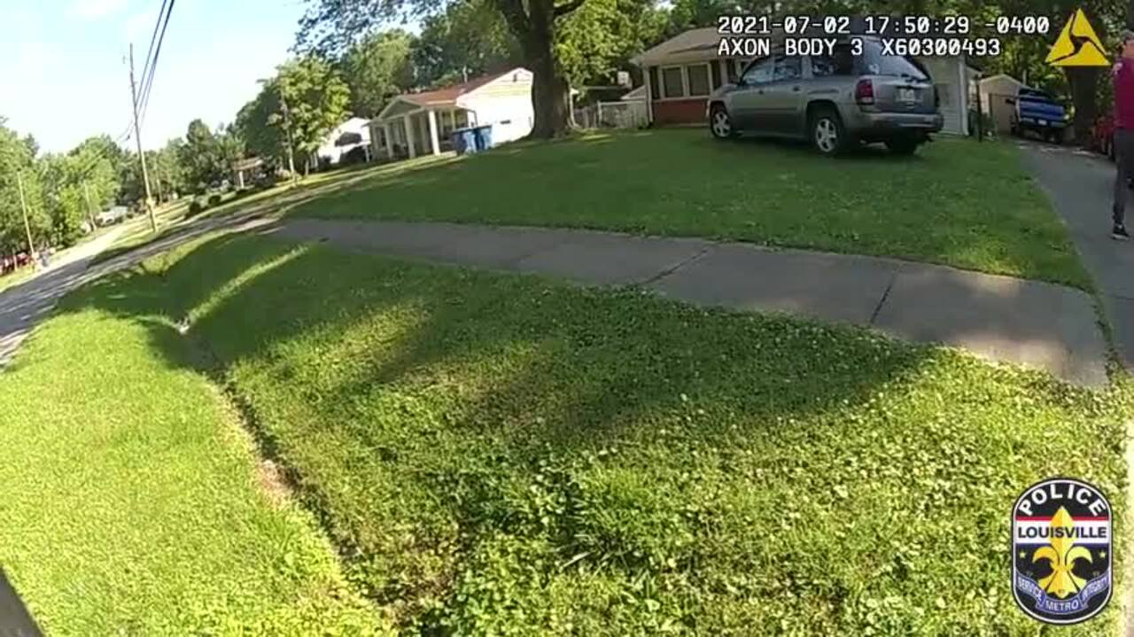Louisville police release video of kidnapping suspect's arrest