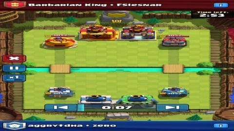 Clash Royale: 30/12 gameplay (Army Build Teamwork)